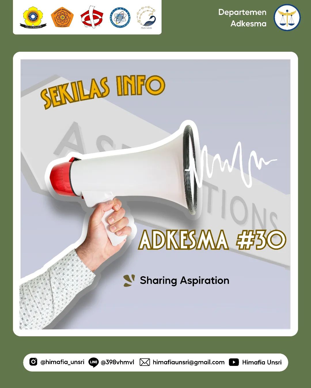  [Sekilas Info Adkesma #30 : Sharing Aspiration ]